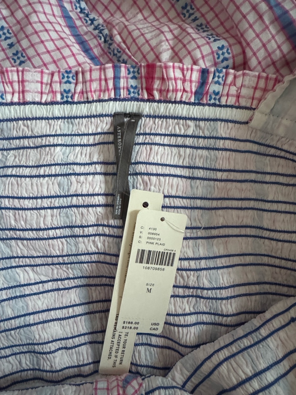NWT Size M - By Anthropologie Peregrine Cotton Puff-Sleeve Midi Dress (US$ 188) - Picture 8 of 16